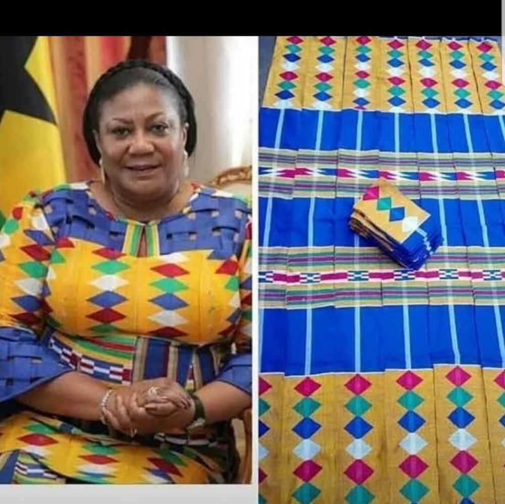 Handwoven Kente Fabric 6 Yards